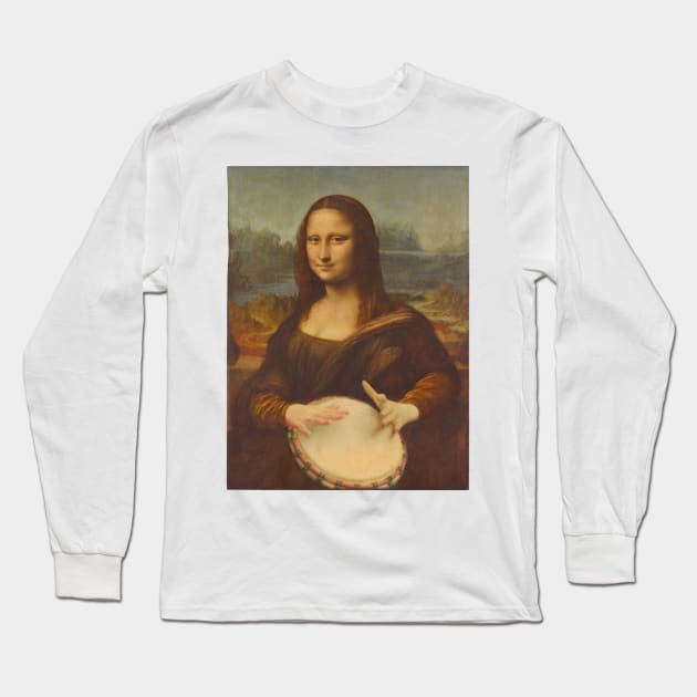 Bongo Lisa Long Sleeve T-Shirt by jurjenbertens